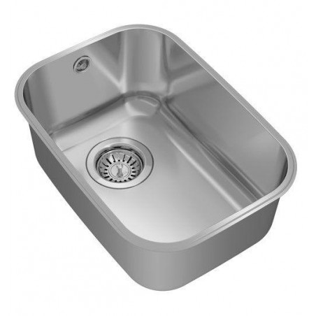 Fregadero inox Teka BE2840, 1 seno, bajo encimera, - 2 Fregadero inox Teka BE2840, 1 seno, bajo encimera, - 2