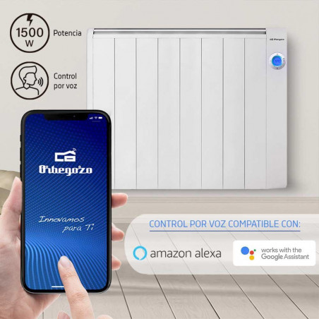 Emisor térmico Orbegozo RRW1500, 1500W, Wifi - 3 Emisor térmico Orbegozo RRW1500, 1500W, Wifi - 3