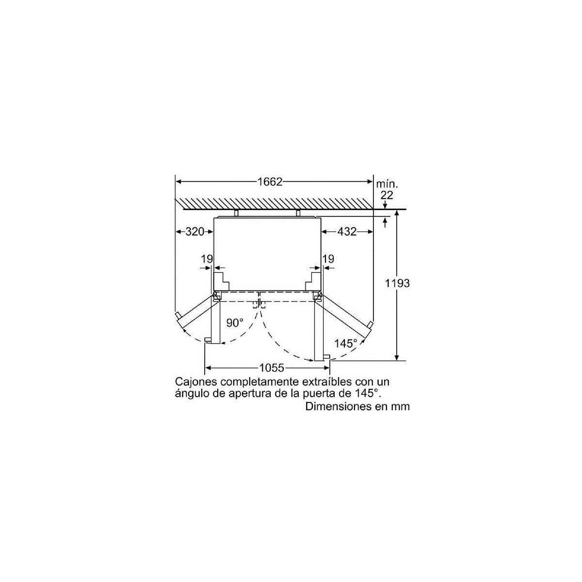 Frigo side by side Balay 3FA4660X, Premium inox - 3