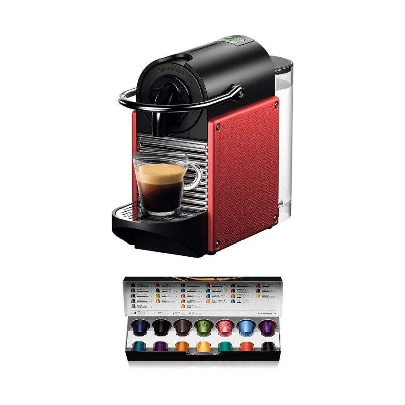 Cafetera Nespresso Delonghi EN124R - 4 Cafetera Nespresso Delonghi EN124R - 4