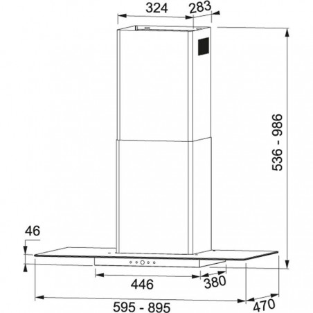Campana decorativa Mepamsa CRISTALO90 - 3 Campana decorativa Mepamsa CRISTALO90 - 3