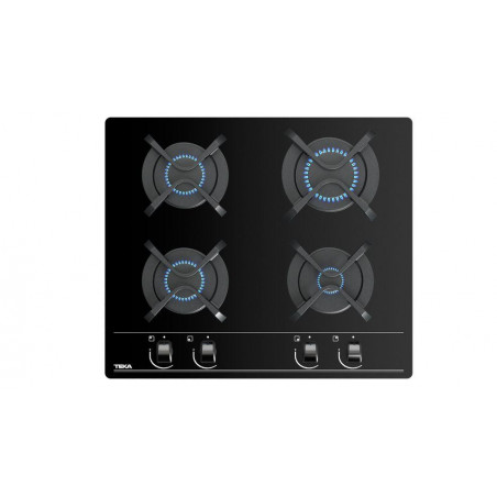 Encimera Cristalgas indep. Teka GBC64000XBB - 2