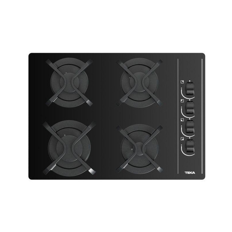 Encimera Cristalgas indep. Teka GBC64003KBN - 4 Encimera Cristalgas indep. Teka GBC64003KBN - 4