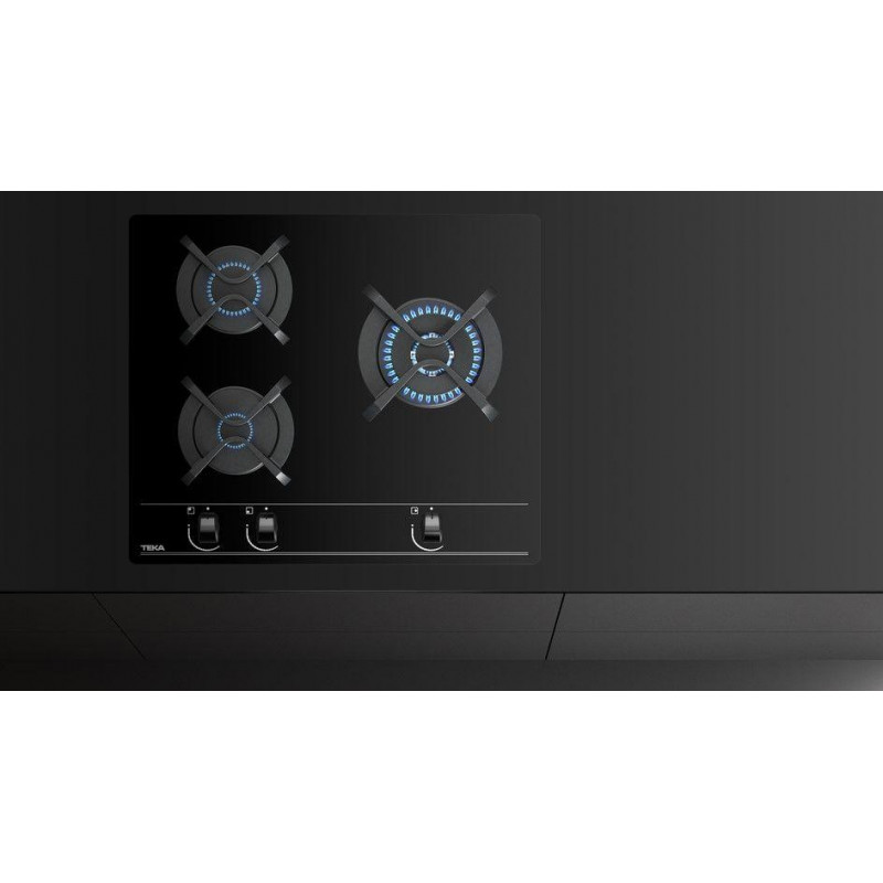 Encimera Cristalgas indep. Teka GBC63010KBN - 3 Encimera Cristalgas indep. Teka GBC63010KBN - 3