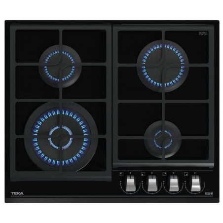 Encimera Cristalgas indep. Teka EXACTFLAMEGZC64320 - 1