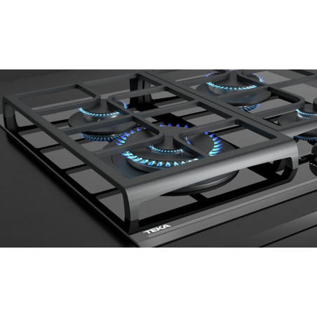 Encimera Cristalgas indep. Teka EXACTFLAMEGZC64320 - 4