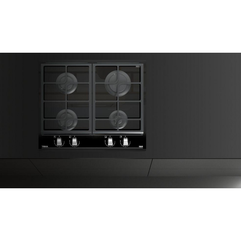 Encimera Cristalgas indep. Teka EXACTFLAMEGZC64300 - 4 Encimera Cristalgas indep. Teka EXACTFLAMEGZC64300 - 4