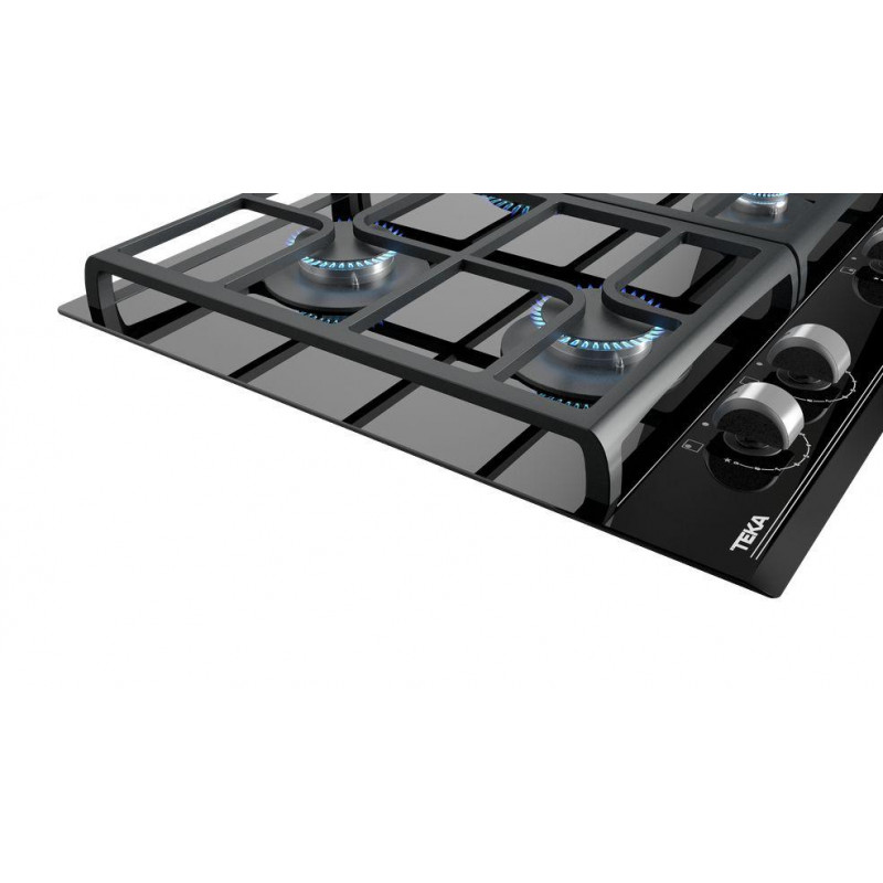 Encimera Cristalgas indep. Teka EXACTFLAMEGZC64300 - 6 Encimera Cristalgas indep. Teka EXACTFLAMEGZC64300 - 6