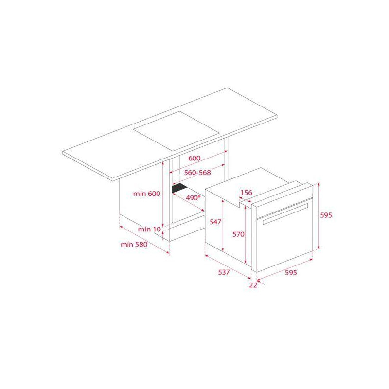 Horno MF poliv. Teka HBE490MEBKNEGRO - 3 Horno MF poliv. Teka HBE490MEBKNEGRO - 3