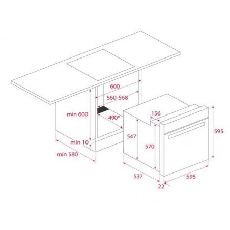Horno MF poliv. Teka HBE490MEBKNEGRO - 3 Horno MF poliv. Teka HBE490MEBKNEGRO - 3