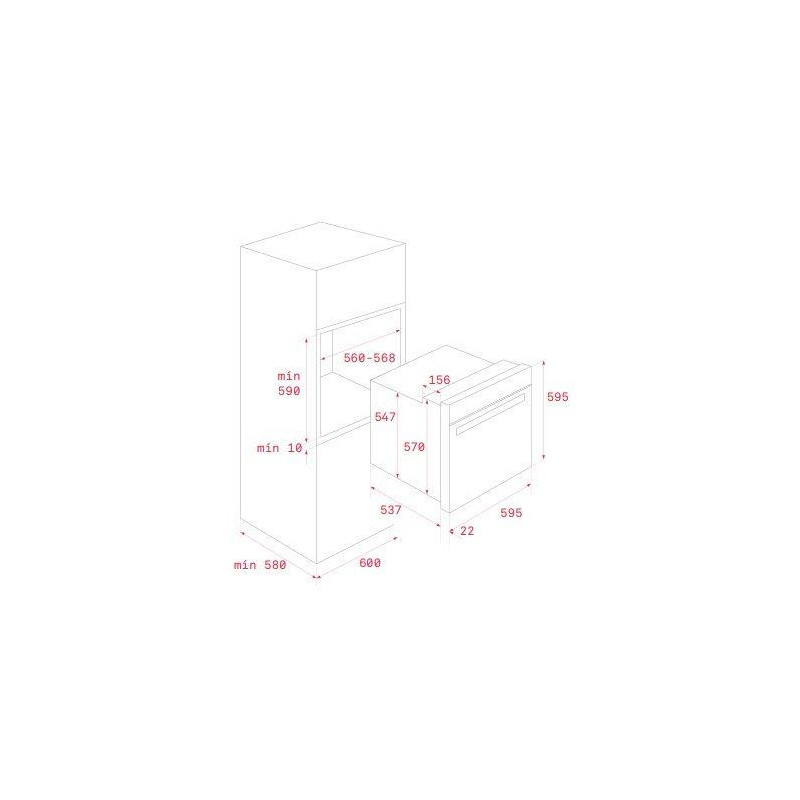 Horno MF indep. Pirolitico Teka iOVEN-P- INOX - 3