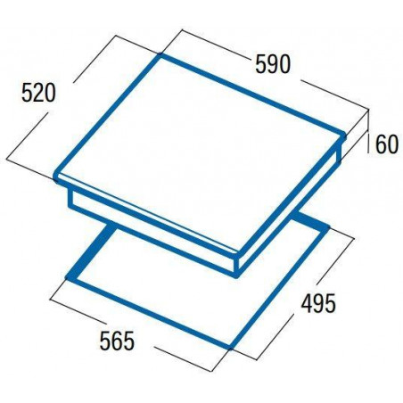 Vitroceramica induccion indep. Cata INSB6003BK - 2 Vitroceramica induccion indep. Cata INSB6003BK - 2