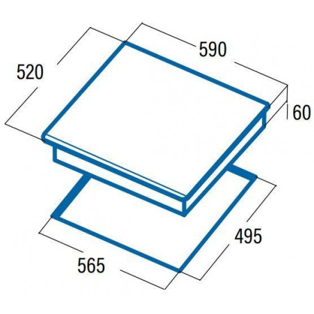 Vitroceramica induccion indep. Cata IDB6003PROBK - 2