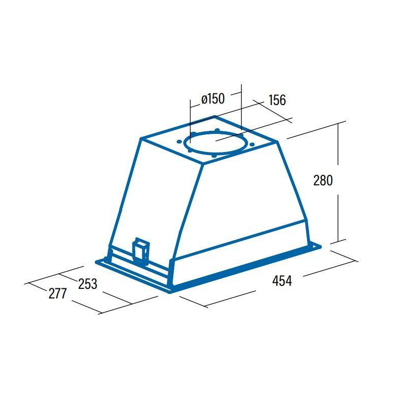Campana conv. Grupo filtrante Cata GTPLUS45WH - 3 Campana conv. Grupo filtrante Cata GTPLUS45WH - 3