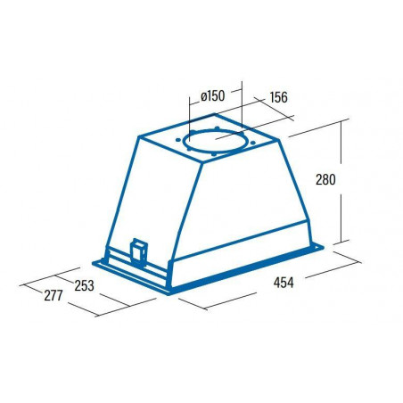Campana conv. Grupo filtrante Cata GTPLUS45WH - 3 Campana conv. Grupo filtrante Cata GTPLUS45WH - 3