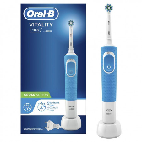 Cepillo dental Braun D100 Vitality Azul (200697) - 2 Cepillo dental Braun D100 Vitality Azul (200697) - 2