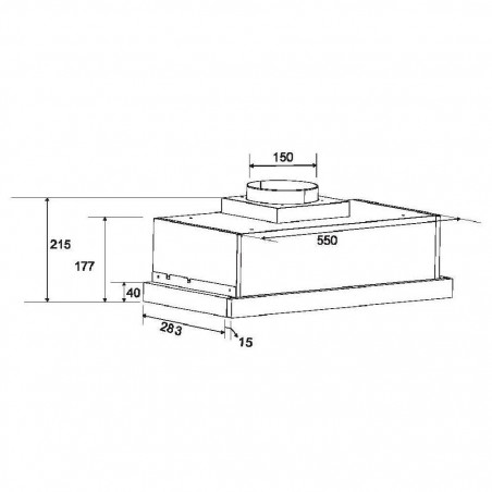 Campana conv. telescopica Orgegozo TL06260AIN - 3 Campana conv. telescopica Orgegozo TL06260AIN - 3