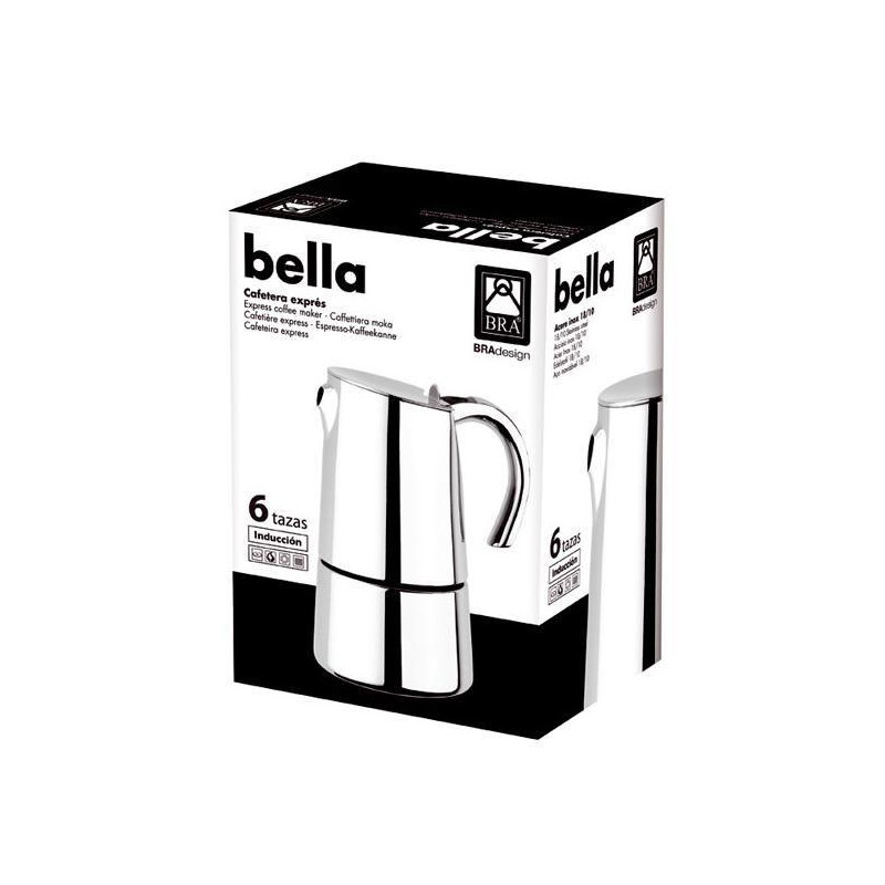 Cafetera italiana BRA Bella A170503 - 2 Cafetera italiana BRA Bella A170503 - 2