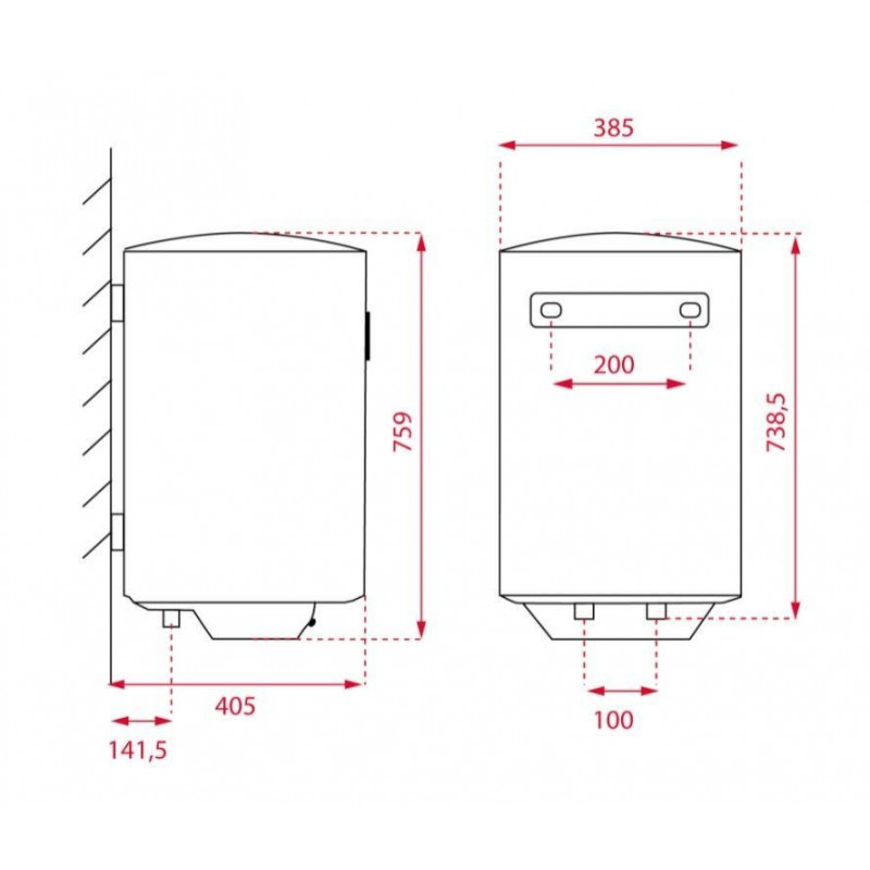 Termo electrico Teka SMART EWH50VED - 3 Termo electrico Teka SMART EWH50VED - 3