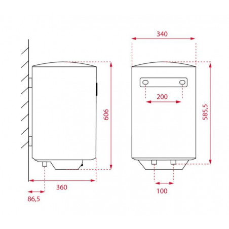 Termo electrico Teka SMART EWH30VED - 3