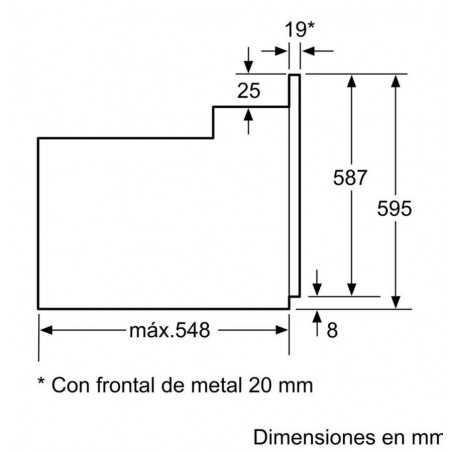 Horno indep. MF Balay 3HB2031X0 - 2