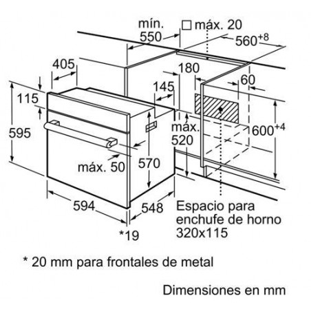Horno indep. MF Balay 3HB2010X0 - 5
