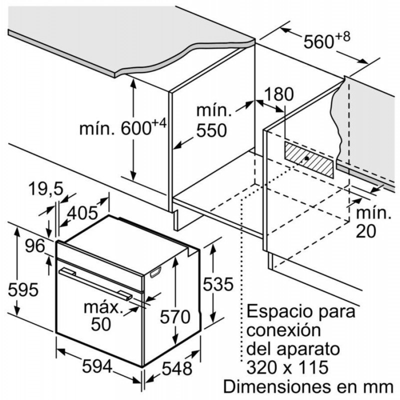 Horno indep. MF Balay 3HB2010B0 - 3 Horno indep. MF Balay 3HB2010B0 - 3
