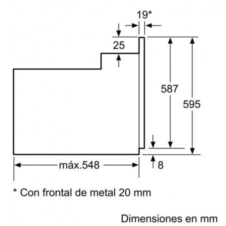 Horno indep. MF Balay 3HB2010B0 - 7 Horno indep. MF Balay 3HB2010B0 - 7