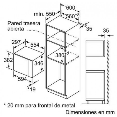 Microondas INT Balay 3CG5172N0 - 4 Microondas INT Balay 3CG5172N0 - 4