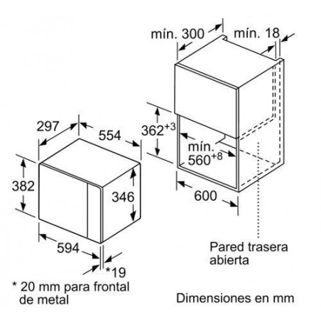 Microondas INT Balay 3CG5172N0 - 5 Microondas INT Balay 3CG5172N0 - 5