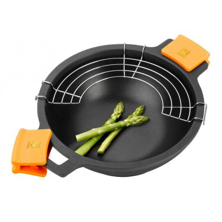 Sarten Wok Bra EFFICIENT A272028, 28 CM. - 4 Sarten Wok Bra EFFICIENT A272028, 28 CM. - 4