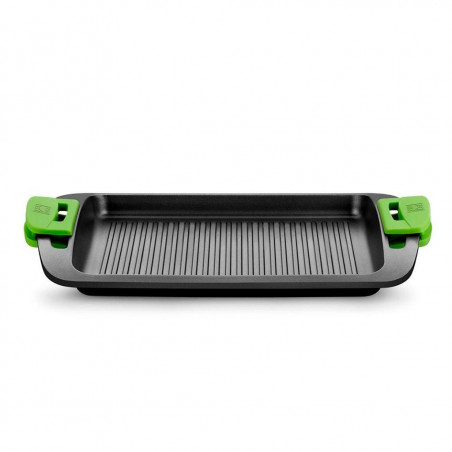 Parrilla plancha Prior Verde Bra A401540, 40 cm. - 2