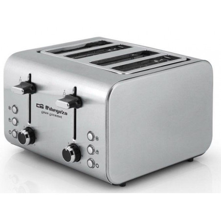 Tostador Orbegozo TO8000, inox, 4 rebanadas - 1