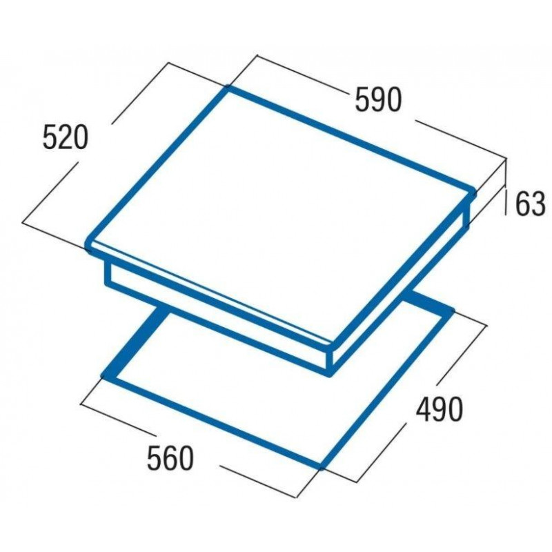 Vitroceramica induccion indep. Cata IB6030WH - 2 Vitroceramica induccion indep. Cata IB6030WH - 2