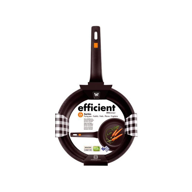 Sarten Bra EFFICIENT A271220, 20 CM. - 6 Sarten Bra EFFICIENT A271220, 20 CM. - 6
