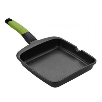 Sarten grill Bra PRIOR VERDE A121459 SIN RAYAS 28C - 1