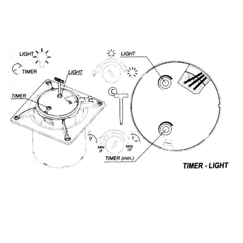 Extractor baño CATA E100GL - 2