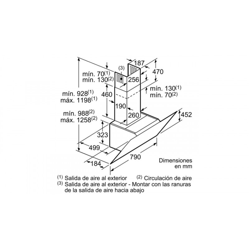Campana decorativa Balay 3BC587GB, Premium - 2