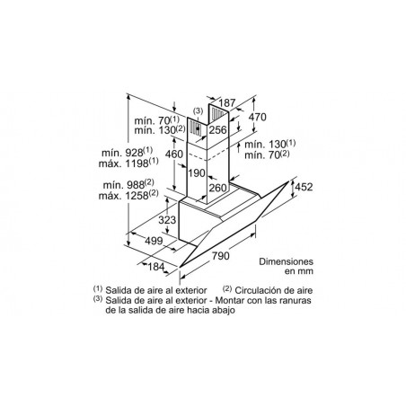 Campana decorativa Balay 3BC587GN, Premium - 2