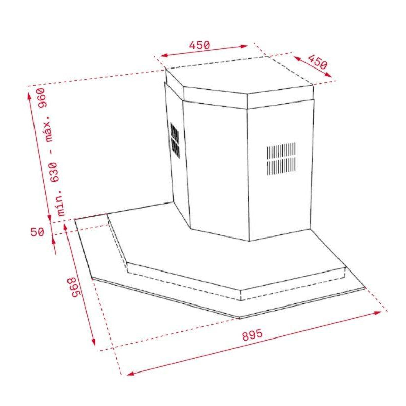 Campana Decorativa Teka DQ2985 - 2 Campana Decorativa Teka DQ2985 - 2