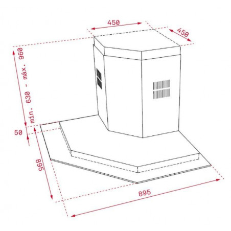 Campana Decorativa Teka DQ2985 - 2 Campana Decorativa Teka DQ2985 - 2