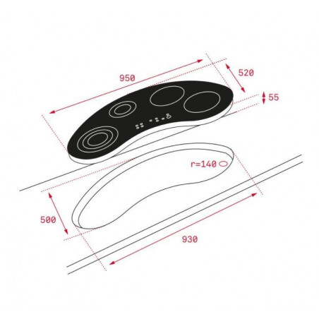 Vitroceramica induccion indep. Teka IRC9430KS - 4 Vitroceramica induccion indep. Teka IRC9430KS - 4