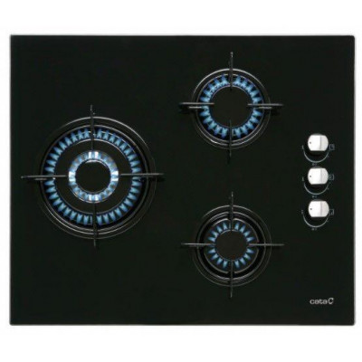 Encimera indep.Cristal Gas Cata CI6021BK - 1
