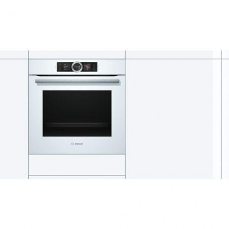Horno MF Vapor indep. Bosch HSG636BW1, Infinity - 7 Horno MF Vapor indep. Bosch HSG636BW1, Infinity - 7