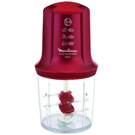 Picadora Moulinex AT714G32, Multimoulinette Roja - 1