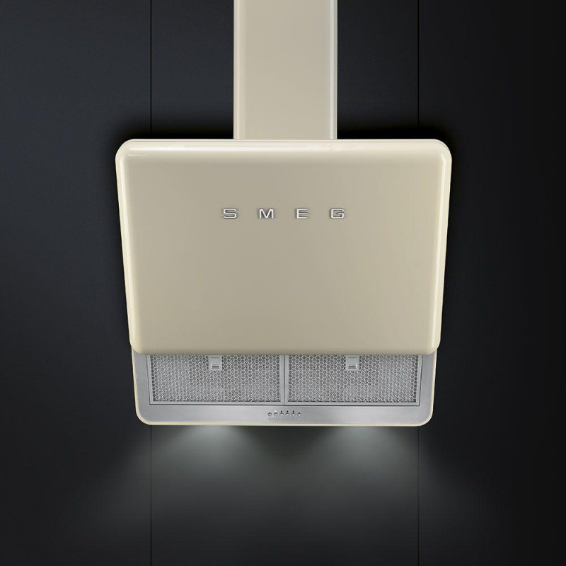 Campana decorativa inclinada Smeg KFAB75CR - 9 Campana decorativa inclinada Smeg KFAB75CR - 9