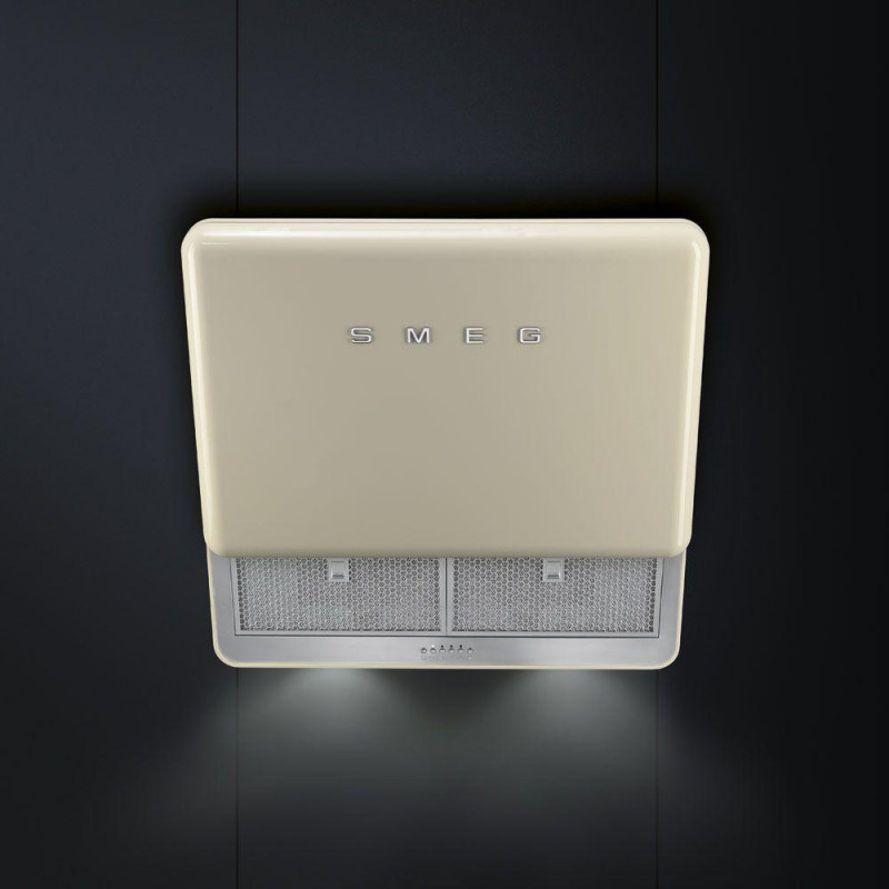 Campana decorativa inclinada Smeg KFAB75CR - 10 Campana decorativa inclinada Smeg KFAB75CR - 10