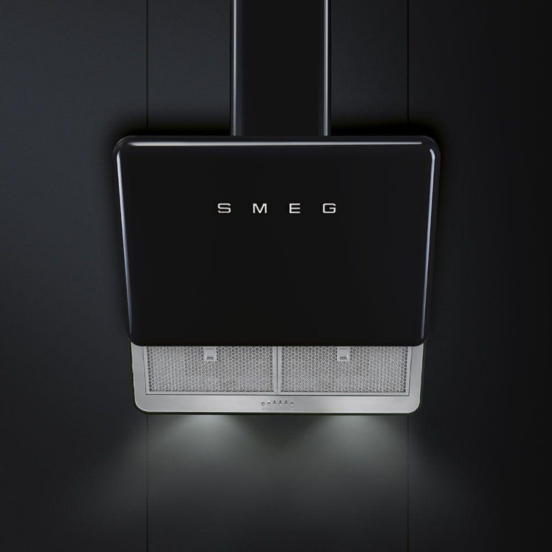 Campana decorativa inclinada Smeg KFAB75BL - 5 Campana decorativa inclinada Smeg KFAB75BL - 5