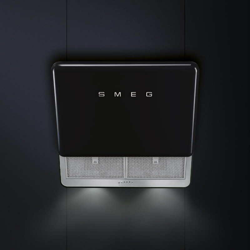 Campana decorativa inclinada Smeg KFAB75BL - 6 Campana decorativa inclinada Smeg KFAB75BL - 6