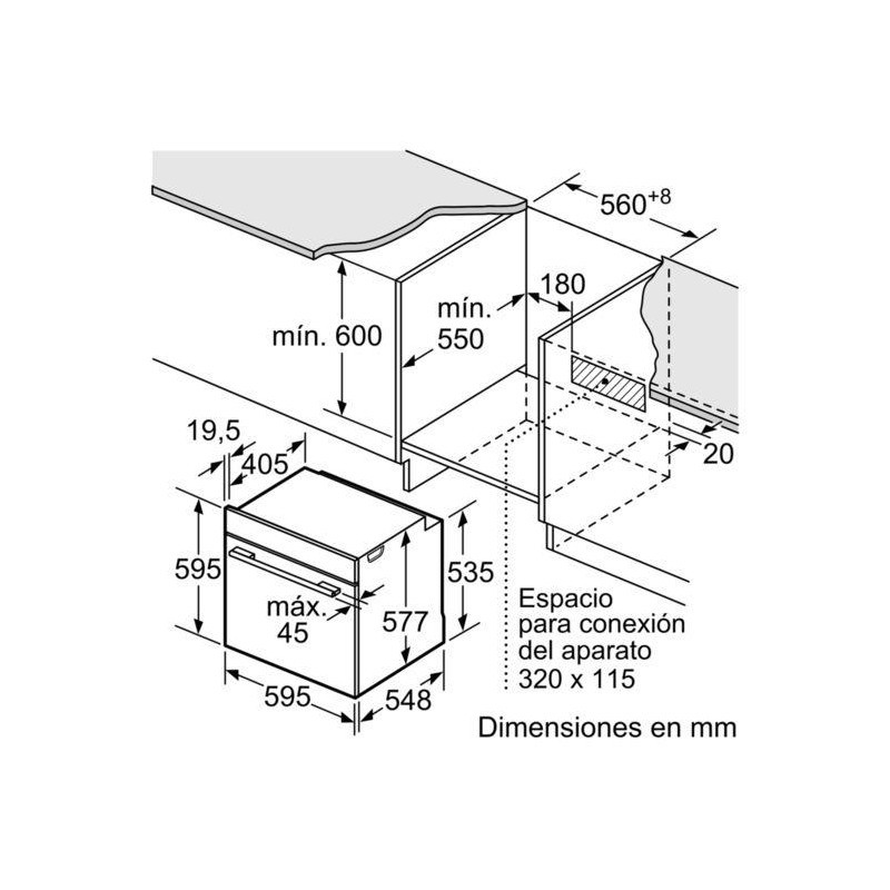 Horno MF pirolitico indep. Siemens HB676G0W1, Top - 2
